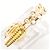 Autre Marque Bracciale con charm in oro giallo 24K D'oro - vista 2