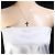 Autre Marque Collana in platino e oro bianco 18K con diamanti neri Nero D'oro - vista 5