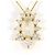 Autre Marque Collana in oro giallo 18K con diamante D'oro