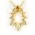 Autre Marque Collana in oro giallo 18K con diamante D'oro - vista 3