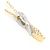 Autre Marque Elegante collana in platino e oro giallo D'oro - vista 2