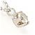 Autre Marque 18K Weißgoldkette mit Diamant Golden - Ansicht 2