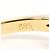Autre Marque Anello a fascia in oro giallo 14K con crisoprasio e zircone cubico D'oro - vista 4