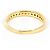 Autre Marque 18K Gelbgold-Ring mit Diamant Golden - Ansicht 3