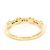 Autre Marque 18K Gelbgold-Ring mit Diamant Golden - Ansicht 3