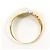 Autre Marque Ring in 18K Gelbgold und Platin Golden - Ansicht 2
