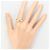 Autre Marque 18K Goldring mit Diamant Golden - Ansicht 6