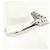Autre Marque PT900 Platinring mit Diamant - Ansicht 3