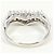 Autre Marque PT900 Platinring mit Diamant - Ansicht 4