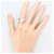 Autre Marque Platin-Diamant-Ring  - Ansicht 6