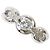 Autre Marque PT900 Platinum Band Ring with Diamond