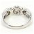 Autre Marque PT900 Platinum Band Ring with Diamond - view 4