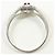 Autre Marque PT950 Platinring mit Rubin und Diamant - Ansicht 3