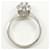Autre Marque Platin-Diamant-Ring  - Ansicht 3