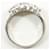 Autre Marque Platinring mit Diamant  - Ansicht 3