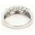 Autre Marque Platinring mit Diamant  - Ansicht 4
