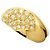 Autre Marque 18K Gelbgold-Ring mit Diamant Golden