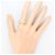 Autre Marque 18K Gelbgold-Ring mit Diamant Golden - Ansicht 7
