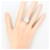 Autre Marque Platinring mit Diamant - Ansicht 7