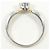 Autre Marque Platin- und Gelbgold-Ring mit Diamant Golden - Ansicht 3