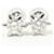 Autre Marque Platin-Diamant-Stecker - Ansicht 2