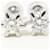 Autre Marque Platin-Diamant-Stecker - Ansicht 3