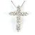 Autre Marque Collana in platino PT900 e PT850 con diamante