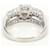 Autre Marque Platin-Diamant-Ring  - Ansicht 4