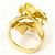 Autre Marque 18K Gelbgold-Ring mit Diamant Golden - Ansicht 4