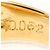 Autre Marque 18K Gelbgold- und Platinring mit Diamant Golden - Ansicht 6