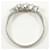 Autre Marque Platinring mit Diamant - Ansicht 3