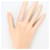 Autre Marque Platinring mit Diamant - Ansicht 7