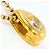 Autre Marque Collana in oro giallo 24K K24 con diamante D'oro - vista 2