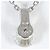 Autre Marque Platinhalskette PT900/PT850 mit Diamant - Ansicht 3