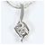 Autre Marque 18K Weißgoldkette mit Diamant Golden - Ansicht 3