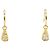 Autre Marque Orecchini pendenti in oro giallo 18K con diamanti D'oro