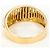 Autre Marque 18K Gelbgold- und Platin-Ring mit Diamant Golden - Ansicht 4
