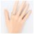 Autre Marque Platin- und Goldring mit Diamant Golden - Ansicht 7