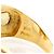 Autre Marque 18K Gelbgold- und Platin-Ring mit Diamanten Golden - Ansicht 5