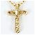 Autre Marque Collana in oro giallo 18K con diamante marrone D'oro - vista 3