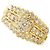 Autre Marque 18K Gelbgold-Ring mit Diamant Golden