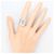 Autre Marque 18K Weißgold Diamantring Golden - Ansicht 6