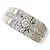 Autre Marque 18K Weißgold-Ring mit Diamant Golden