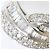 Autre Marque 18K Weißgold-Ring mit Diamant Golden - Ansicht 2