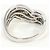 Autre Marque 18K Weißgold-Ring mit Diamant Golden - Ansicht 4