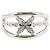 Autre Marque 18K Weißgold Diamantring Golden