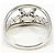 Autre Marque 18K Weißgold Diamantring Golden - Ansicht 4