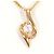 Autre Marque Collana in oro 14K con diamante D'oro