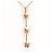 Autre Marque Collana in Oro 14K con Zirconia D'oro - vista 3