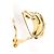 Autre Marque Orecchino a clip in oro giallo 18K e platino D'oro - vista 2